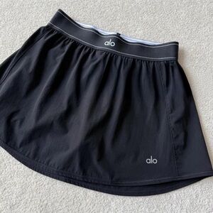 ALO Yoga Charcoal Mini Skirt